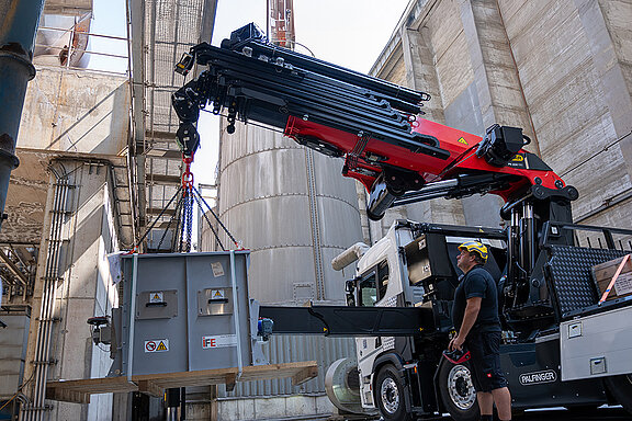 PALFINGER Schwerlastkran