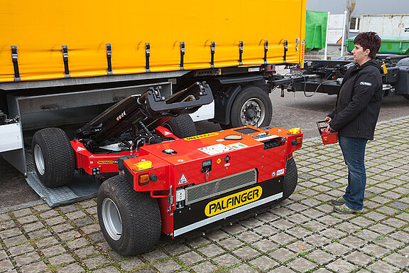 PALFINGER Mitnahmestapler Boxmontiert