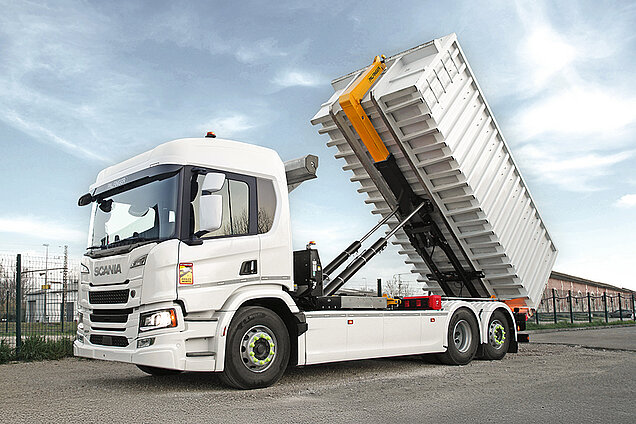 PALFINGER Abrollkipper 